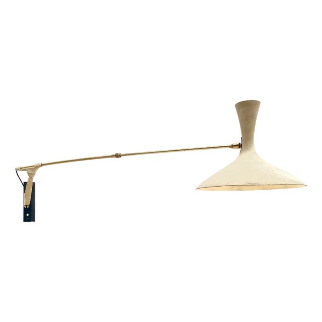 Wall Lamp by Louis Kalff for Cosack Leuchten, 1950s For Sale