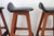 Auburn Vintage Erik Buch Danish Modern Teak Counter Height Bar Stools Oddense Maskinsnedkeri--Set of 4 For Sale - Image 8 of 12