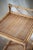 Bamboo and Rush Fabric Side Tables, 1970s, Set of 2 For Sale - Image 3 of 6