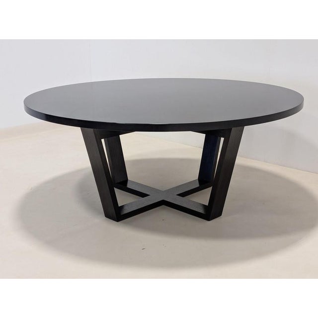 Macassar Ebony Bespoke Dining Table by Antonio Citterio For Sale - Image 10 of 13