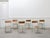 Turquoise Mobiltube School Chairs, 1950s, Set of 6, in Very Good conditions. Designed 1950 to 1959