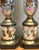 Vintage Italian Eglomise Rose Lamps - A Pair For Sale In West Palm - Image 6 of 12