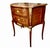 French French Parquet Fruitwood Commode With Marble Top For Sale - Image 3 of 11