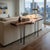 Handcrafted Live Edge Black Walnut Console Table With Hairpin Legs For Sale - Image 11 of 12
