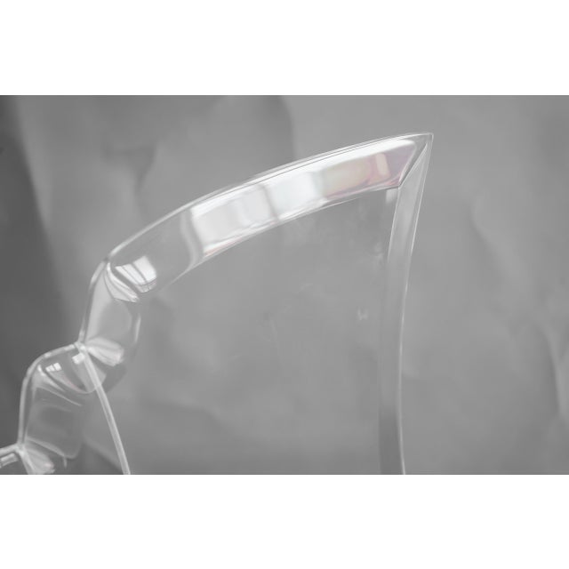 Vintage Mid Century Lucite Bar Stools- Set of 4 For Sale - Image 9 of 10