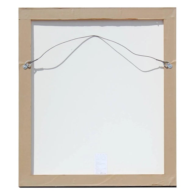 Tangerine Williams Untitled Minimal Black and Grey Linear Acrylic Abstract Early 21st Century For Sale - Image 4 of 5