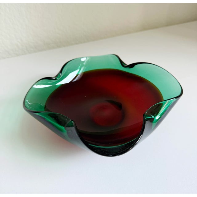Flavio Poli 1960s Murano Bowl, Flavio Poli Attributed For Sale - Image 4 of 9