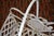 This is a great rustic/shabby chic iron basket. The 2 sides have, what appear to be, ornate iron tiles? Possibly from the...
