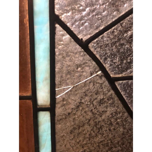 1920s Vintage Stained Glass Church Window For Sale In Los Angeles - Image 6 of 13