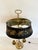 Metal 1970s Frederick Cooper Handpainted & Brass Buillotte Table Lamp For Sale - Image 7 of 8