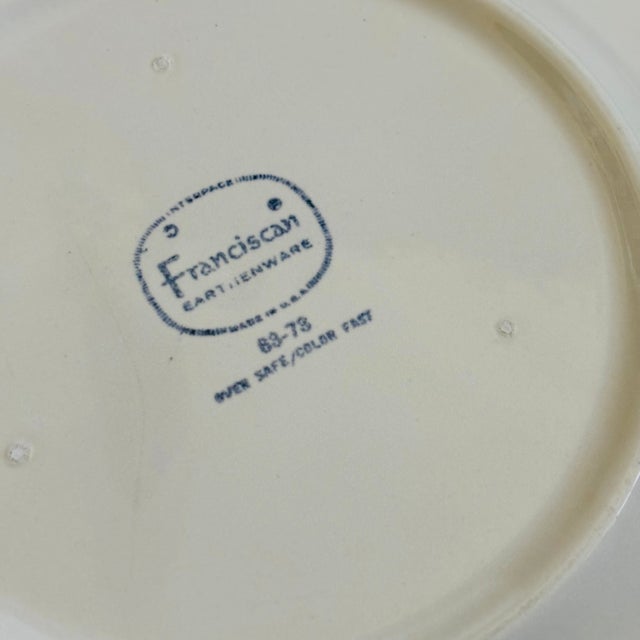 Franciscan Earthenware Floral Salad Plates - Set of 5 For Sale - Image 10 of 10