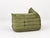 Olive Togo 2-Seater Sofa and Corner Seat by Michel Ducaroy for Ligne Roset, 2019, Set of 2 For Sale - Image 16 of 18