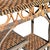 Constructed from hand-wrapped rattan poles in an intentional driftwood-grey finish, this petite étagère features a two-...