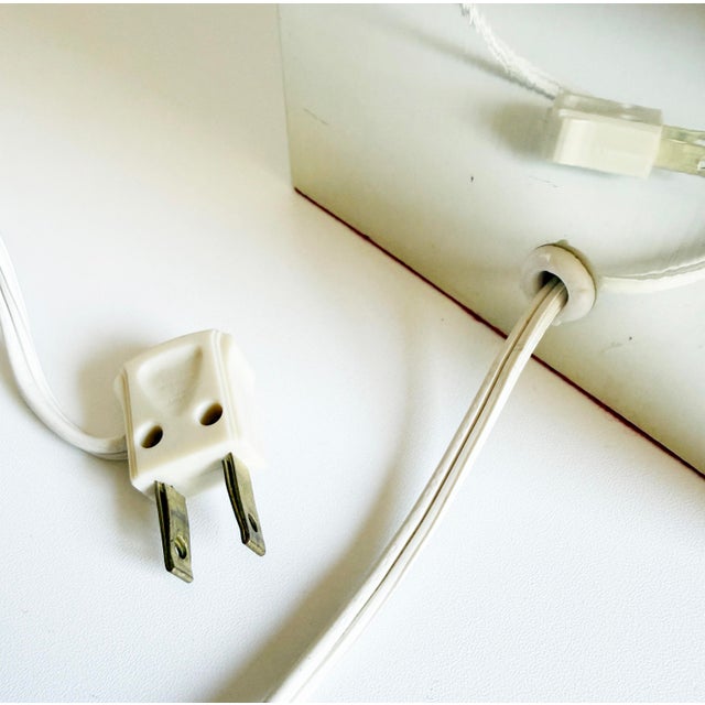 1970s Habitat Modernist Polished Aluminum Lamps, a Pair, Attributed For Sale - Image 9 of 10