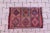 1970s Tribal Burgundy Geometric Oushak Cecim Rug For Sale - Image 4 of 13