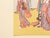 Mustard 1963 After Harunobu "Beauties of the Gay Quarters on Outing Pleasure", Full-Color Print From Japan For Sale - Image 8 of 12