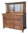 Late 19th Century Victorian Tiger Oak Sideboard / Buffet For Sale