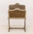 French Provincial French Provincial Cane Paneled Magazine Rack For Sale - Image 3 of 9