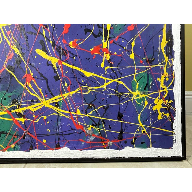Original Abstract Expressionist Painting by John Frates For Sale In Miami - Image 6 of 12