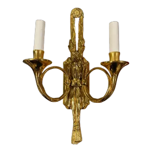 Italian Horn Wall Sconce