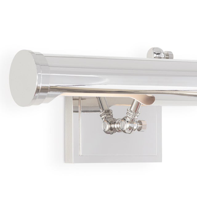 Regina Andrew Tate Picture Light, Medium in Polished Nickel For Sale - Image 4 of 7