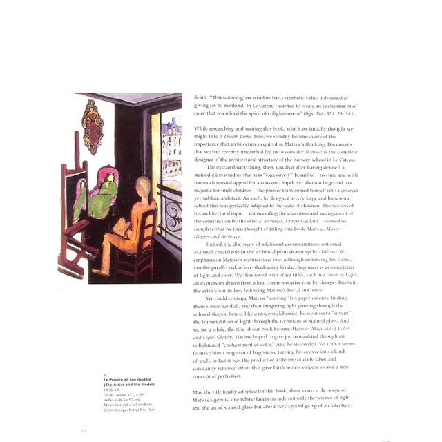 "Matisse: From Color to Architecture" Percheron, Rene, Brouder, Christian For Sale - Image 10 of 10