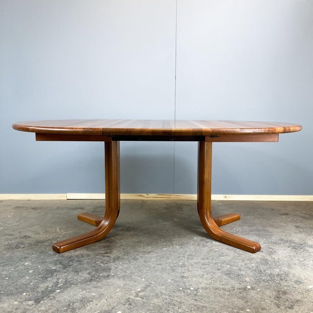 Mid-Century Modern Extendable Dining Table in Teak by Mikael Laursen for A/S Mikael Laursen, 1960s For Sale - Image 3 of 14
