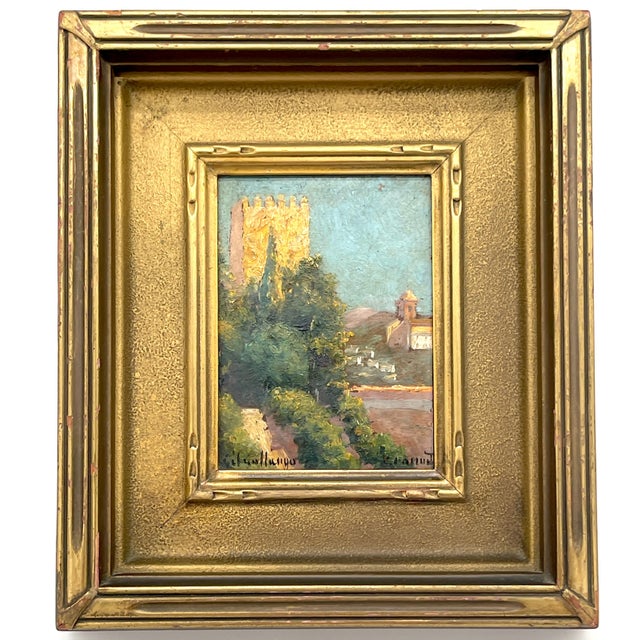 Felipe Gil Gallango, Spanish 1868 - 1938, Pair of Landscapes For Sale - Image 6 of 9