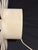 Metal Howard Miller White Asterisk Clock Mid Century For Sale - Image 7 of 12