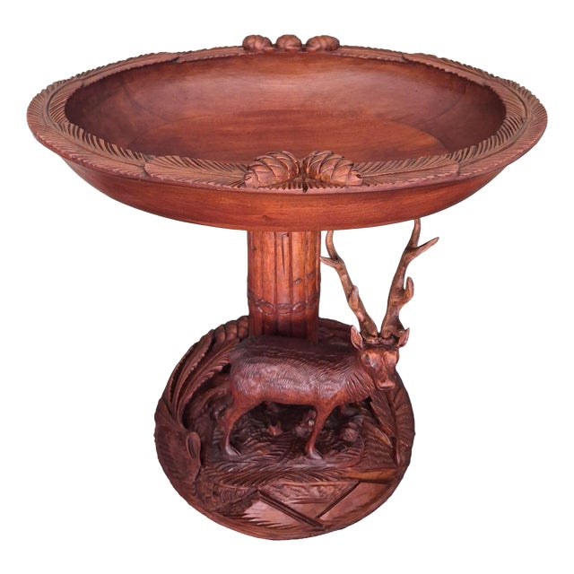 Black Forest Canterbury-Ètager with Deer, 1950s For Sale