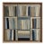 La Clarté Des Livres, Contemporary Oil Painting, Abstract Library, Framed by Sophie Dumont For Sale