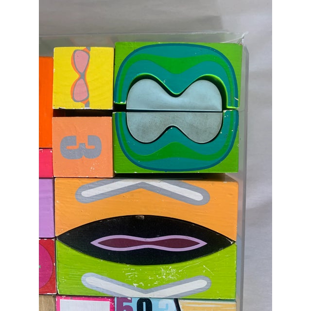 1990s Design Blocks by Karim Rashid for Bozart Toys For Sale In San Francisco - Image 6 of 12