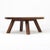 Large Mid-Century Brutalist Rustic Oak Farmhouse Coffee Table For Sale - Image 4 of 9