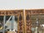 Pair of Painted Wood Mirrors with Bamboo Frames and Tribal Motif Detailing For Sale - Image 9 of 12