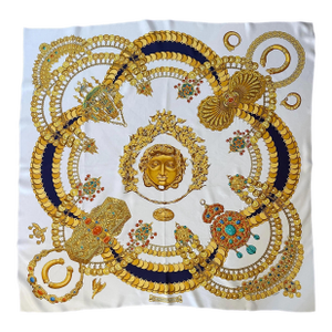 Hermès « Kosmina » Silk Scarf, 1994