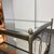 Brass Hollywood Regency Metal + Mirrored Glass Cocktail Table, Vintage For Sale - Image 8 of 12