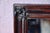 Antique Napoleon III Bohemian Mirror in Painted Faux Wood, 1940s For Sale - Image 3 of 8