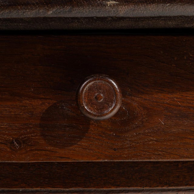 19th Century French Wooden Drop Leaf Table in Original Patina For Sale - Image 9 of 18