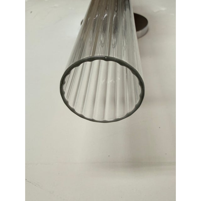 Silver Jonathan Browning for Restoration Hardware Cannele Linear Sconce For Sale - Image 8 of 12