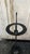 A highly collectible and sculptural French Art Deco smoking stand, epitomizing the elegance and stylization of the 1920s....