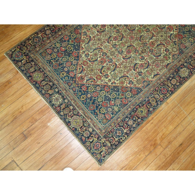 Traditional Antique Farahan - 3'11" x 6' For Sale - Image 3 of 6