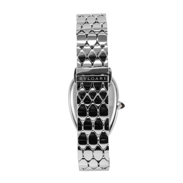 Ladies Bvlgari Serpenti Seduttori 33mm 103952 Steel Black Dial Quartz Watch For Sale In Houston - Image 6 of 9