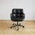 This original Knoll Pollock Chair with black leather and a black frame is one of the most iconic office chair designs of...