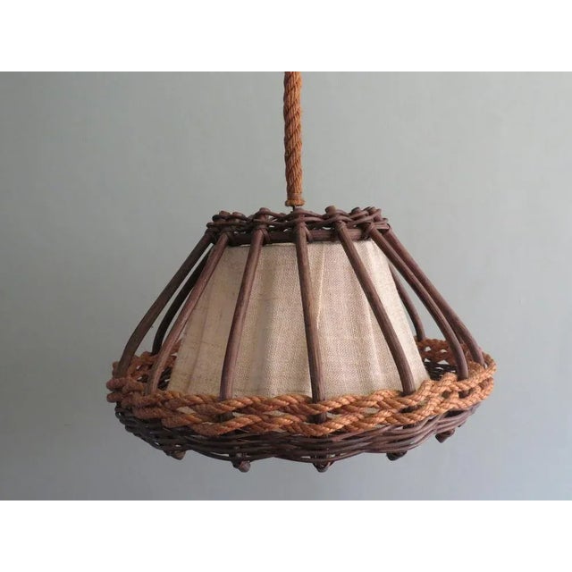 Mid-Century Pendant Light, France, in None conditions. Designed 1960 to 1969 Up to 250V (Europe/UK Standard).The wiring of...