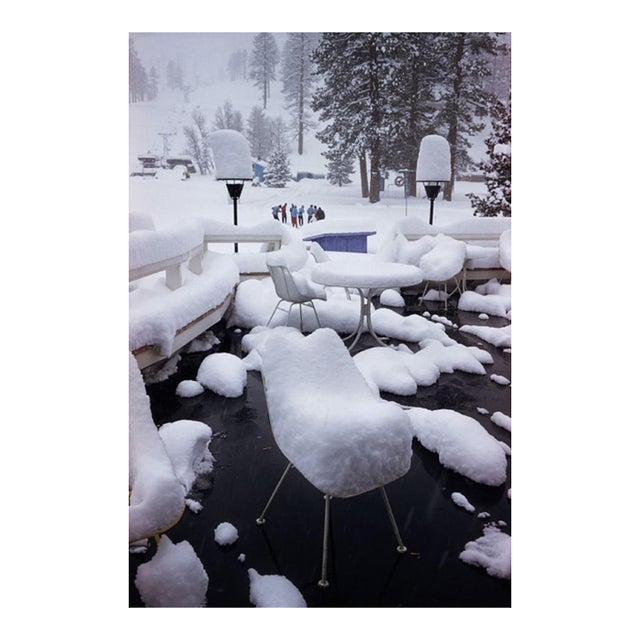 Squaw Valley Snow Slim Aarons C Print For Sale