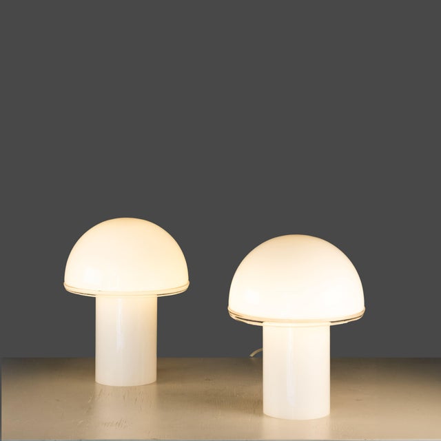 Small Onfale Lamp by Luciano Vistosi for Artemide, 1970, Set of 2 For Sale - Image 11 of 11
