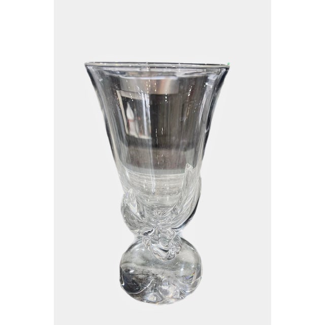 Steuben Steuben Glass Vase by George Thompson For Sale - Image 4 of 12