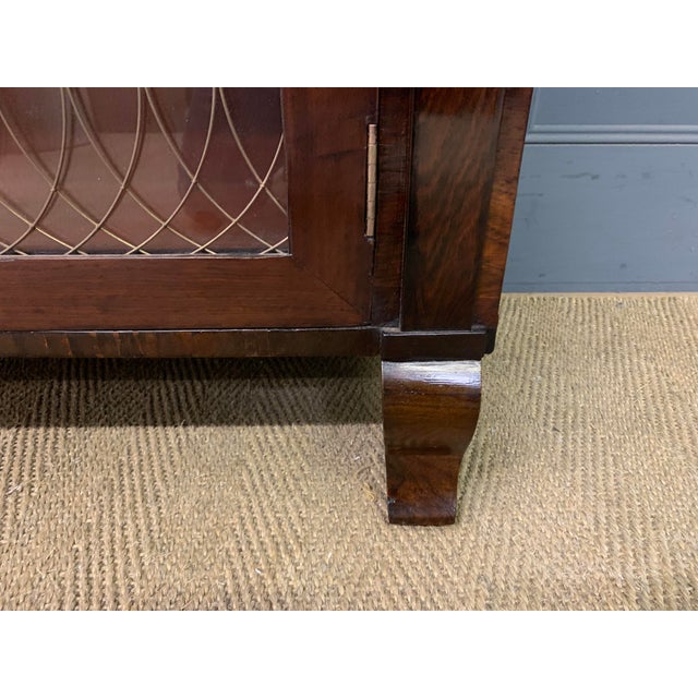 Regency Rosewood Chiffonier with Brass Inlaid, 1810 For Sale - Image 11 of 18
