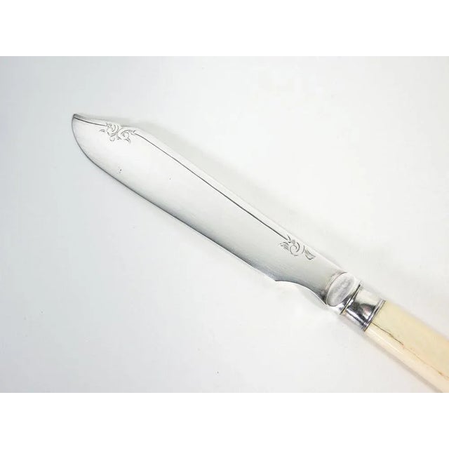 Victorian Dessert Cutlery in Sheffield, Set of 12 For Sale - Image 3 of 12