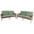 Illum Wikkelsø for N. Eilersen A/S Mid-Century Modern "Capella" Settees - A Pair For Sale - Image 11 of 11